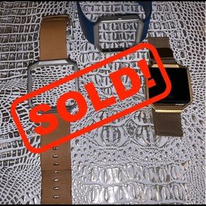 Fitbit Blaze w/ 3 Fitbit Bands/Frames and Charger